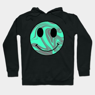 Mint swirled smile Hoodie